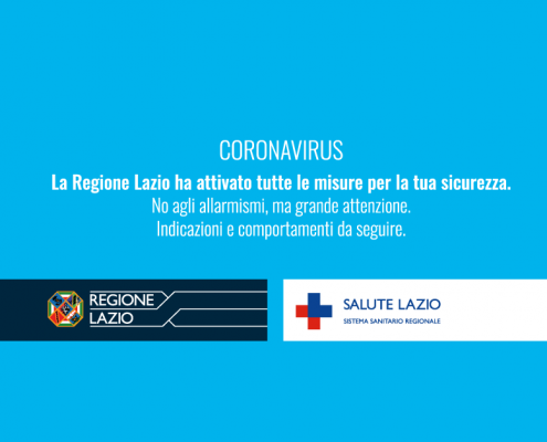Decalogo Coronavirus Regione Lazio